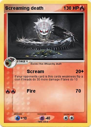Pokemon Screaming death