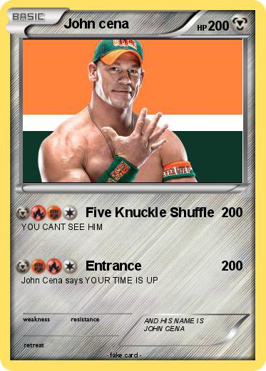 Pokemon John cena