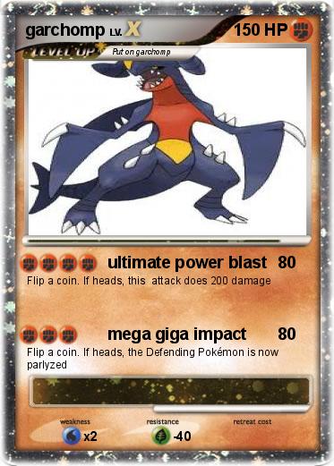 Pokemon garchomp