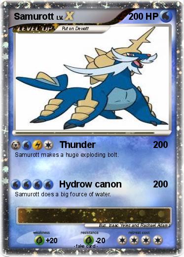 Pokemon Samurott