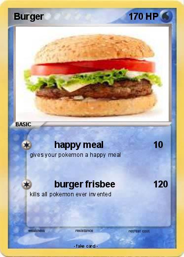 Pokemon Burger