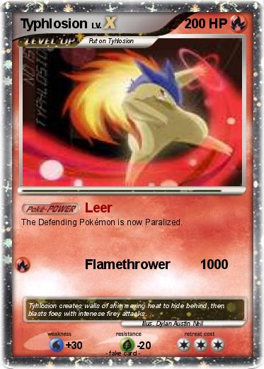 Pokemon Typhlosion