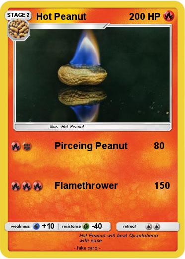 Pokemon Hot Peanut
