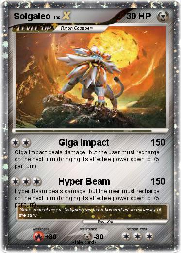 Pokemon Solgaleo