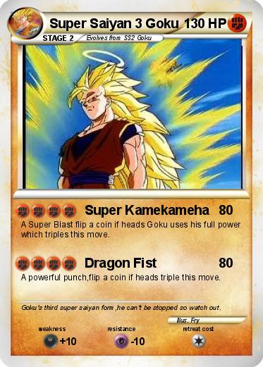Pokemon Super Saiyan 3 Goku