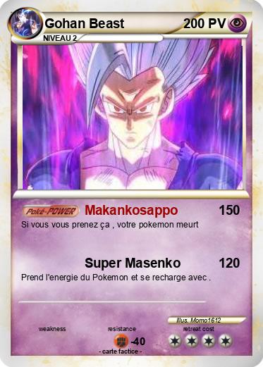 Pokemon Gohan Beast