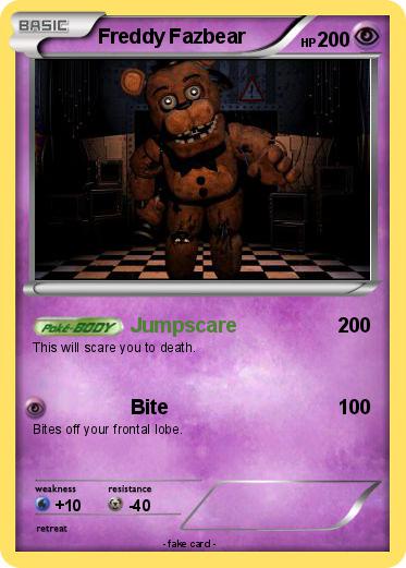 Pokemon Freddy Fazbear
