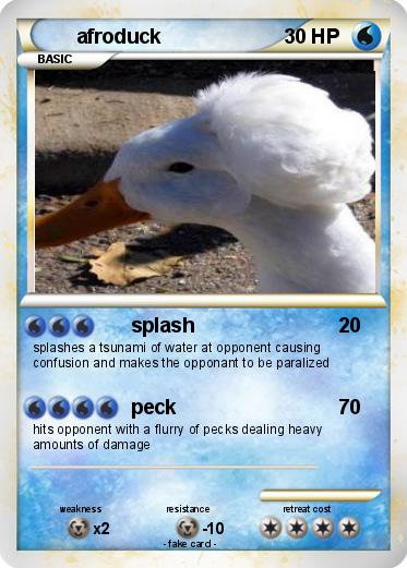 Pokemon afroduck