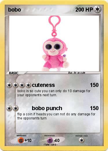 Pokemon bobo