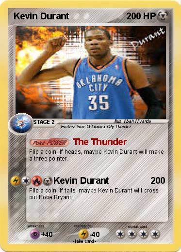 Pokemon Kevin Durant