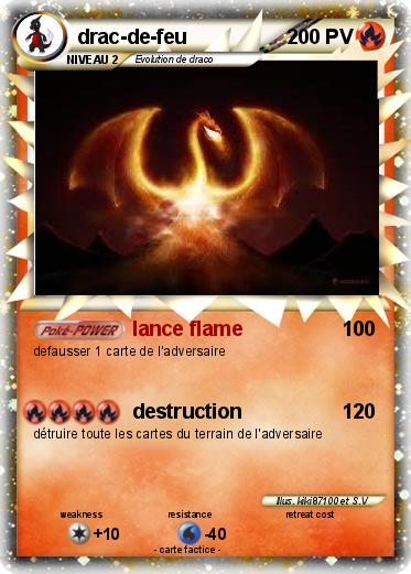 Pokemon drac-de-feu