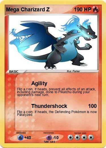 Pokemon Mega Charizard Z