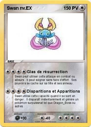 Pokemon Swan nv.EX