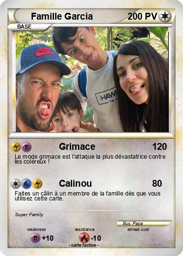 Pokemon Famille Garcia
