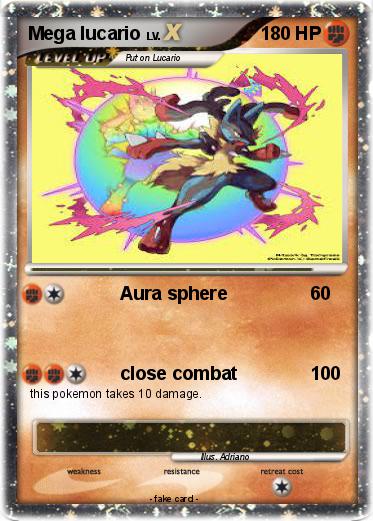 Pokemon Mega lucario