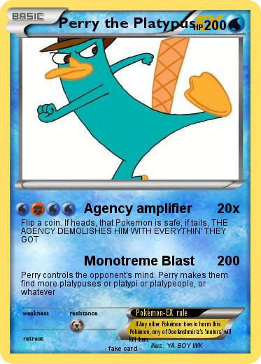 Pokemon Perry the Platypus