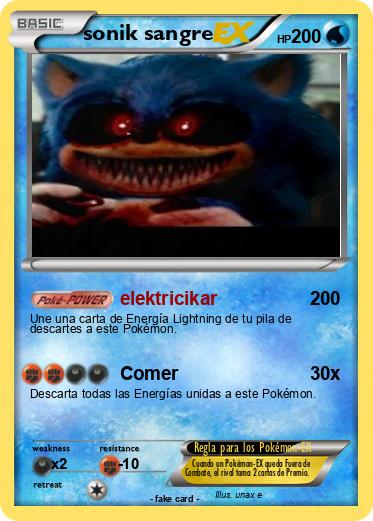 Pokemon sonik sangre