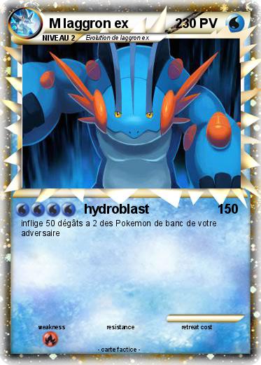 Pokemon M laggron ex             2