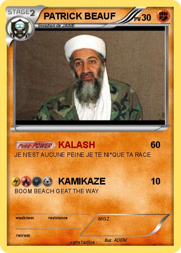 Pokemon PATRICK BEAUF