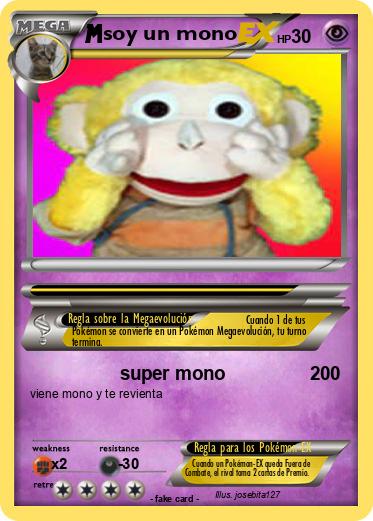 Pokemon soy un mono