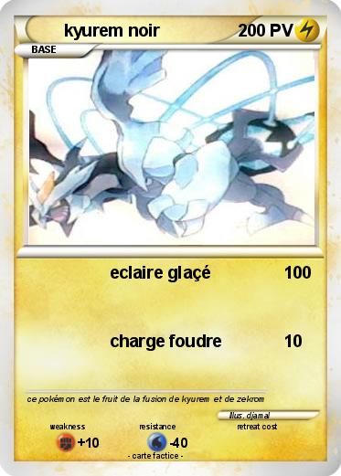 Pokemon kyurem noir