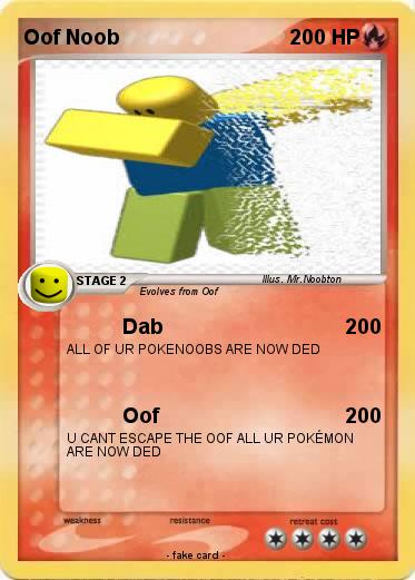 Pokemon Oof Noob