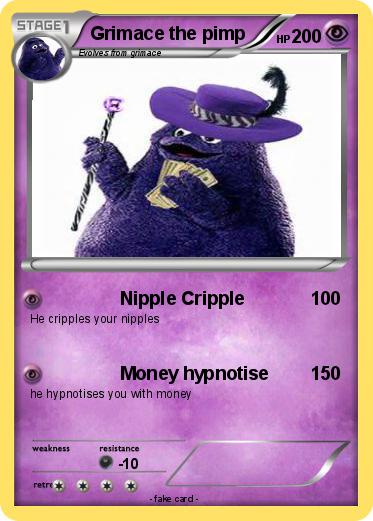 Pokemon Grimace the pimp