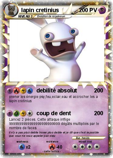 Pokemon lapin cretinius