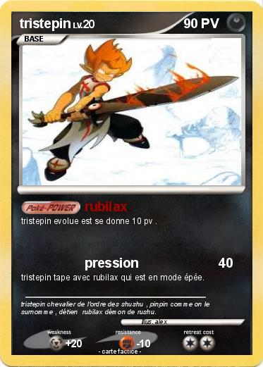 Pokemon tristepin