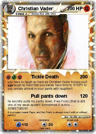 Pokemon Christian Vader