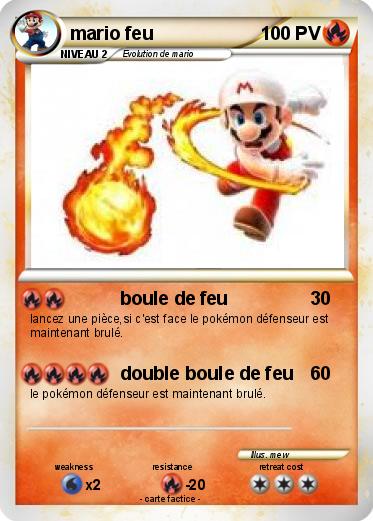 Pokemon mario feu