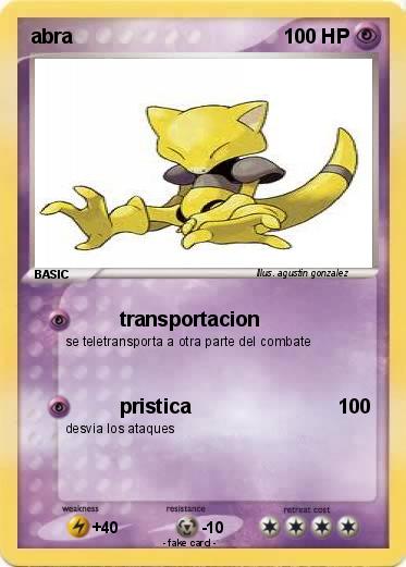 Pokemon abra