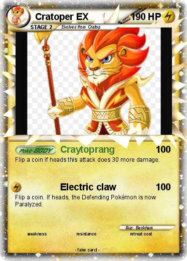 Pokemon Cratoper EX