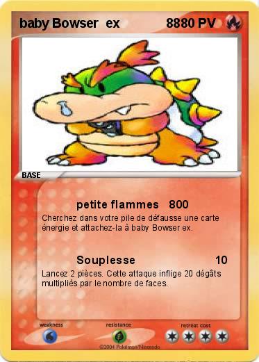 Pokemon baby Bowser  ex             88
