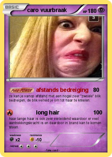 Pokemon caro vuurbraak