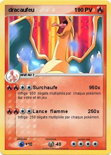 Pokemon dracaufeu                          1