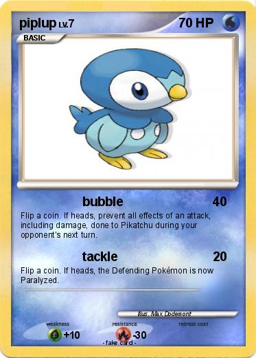 Pokemon piplup