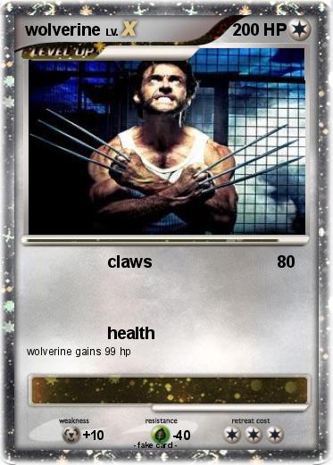 Pokemon wolverine