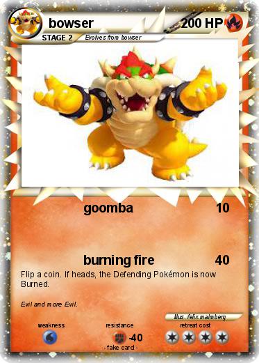 Pokemon bowser