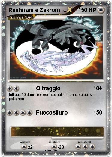 Pokemon Reshiram e Zekrom