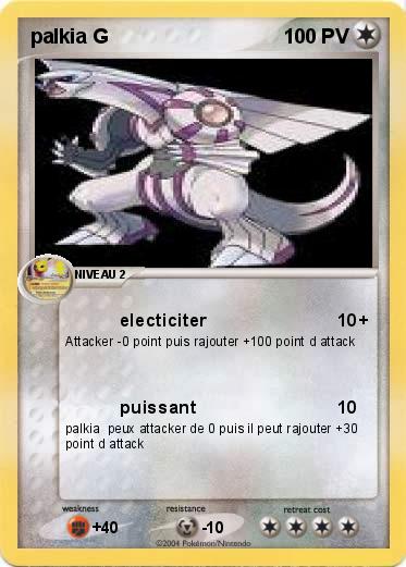 Pokemon palkia G