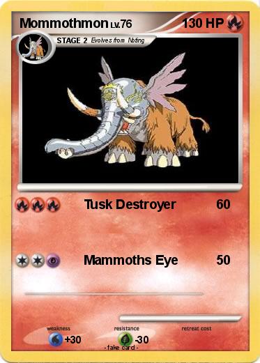 Pokemon Mommothmon