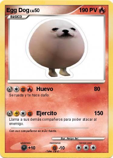 Pokemon Egg Dog