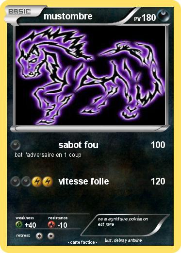 Pokemon mustombre