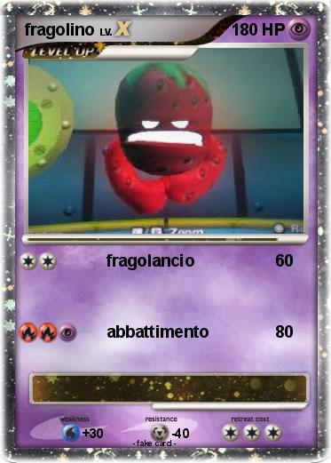 Pokemon fragolino
