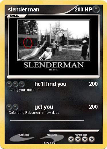 Pokemon slender man