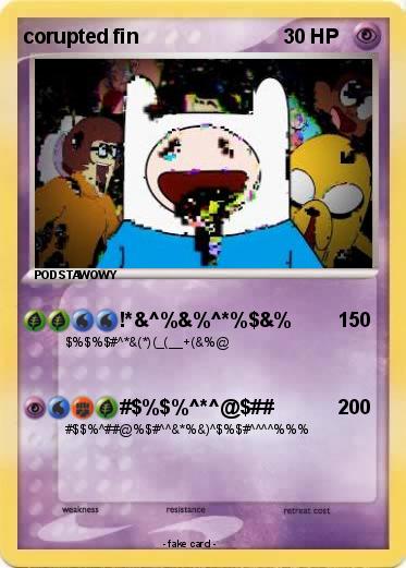 Pokemon corupted fin