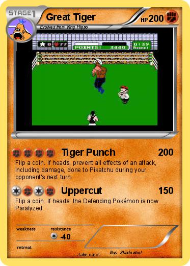 Pokemon Great Tiger