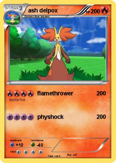 Pokemon ash delpox
