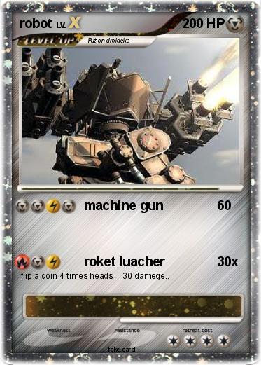 Pokemon robot